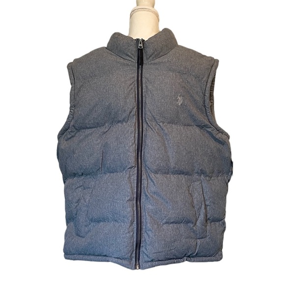 U.S. Polo Assn. Men’s Zip Up Puffer Winter Vest with Pockets Size XXL NWT - Picture 2 of 12